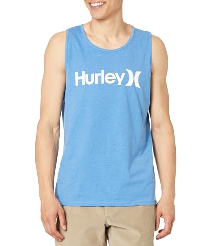 Hurley Herren Everyday One and Only Solid Tank Tshirt, Meerblick, M von Hurley