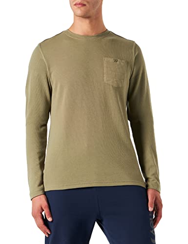 Hurley Herren Felton Thermal Crew Ls T-Shirt, Army, M von Hurley