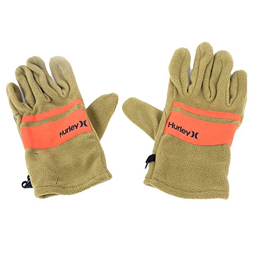 Hurley Herren Gloves M Arrowhead Fleece Handschuhe, Grün (medium olive), L-XL EU von Hurley