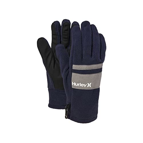 Hurley Herren Gloves M Arrowhead Fleece Handschuhe, Küstenblau, L-XL EU von Hurley