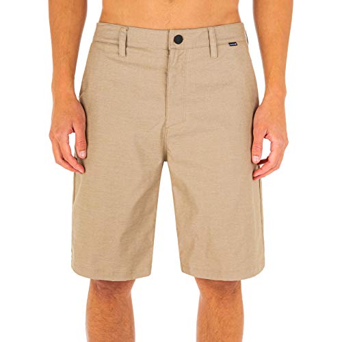 Hurley Herren H2o-dri Walkshort Breathe, 53,3 cm Shorts, Khaki, 52 von Hurley