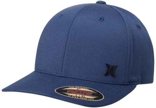 Hurley Herren M Iron Corp Hat Baseballkappe, Blau (Racer Blue/Hyper Turq), S von Hurley