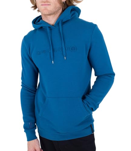 Hurley Herren M Racer Hood Kapuzen-Sweatshirt, blau, M von Hurley