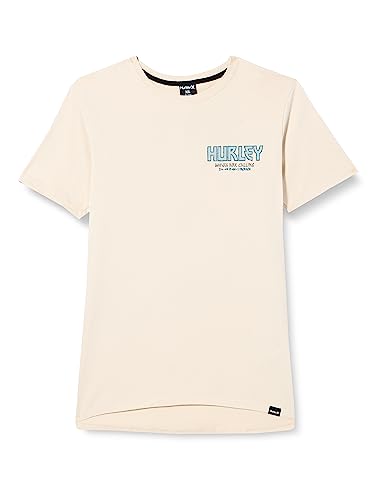 Hurley Herren M Tour Short Sleeeve Tee T-Shirt, Phantom, L von Hurley