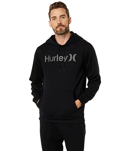 Hurley Herren OAO Solid Summer Po Sweatshirt, schwarz, L von Hurley