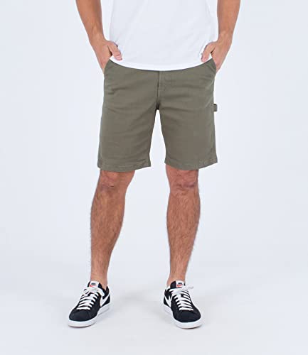 Hurley Herren Oceancare Carpenter Shorts, Khaki, 40 von Hurley