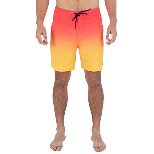 Hurley Herren Phantom-eco Classic 18' Badeshorts f r Herren, Chaos Pink, 36 EU von Hurley