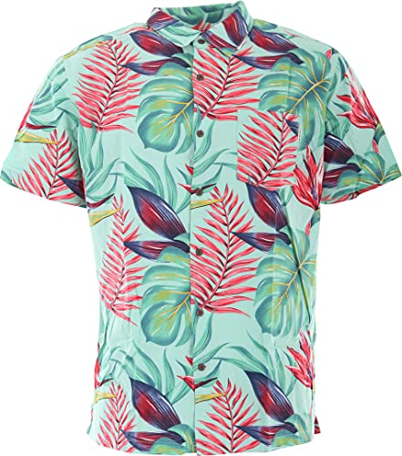 Hurley Herren Rincon S/S Hemd, Tropical Mist, L von Hurley
