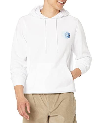 Hurley Herren Seaside Fleece Po Sweatshirt, weiß, XL von Hurley