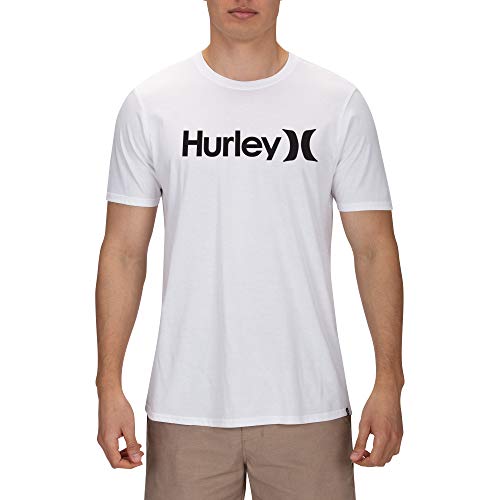 Hurley Herren Shorts M ONE&ONLY SOLID Tee, White, S, AH7935 von Hurley
