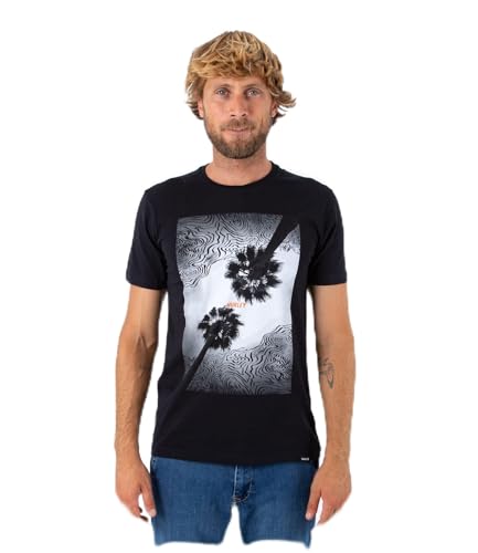 Hurley Herren U Oceancare Photoprint Ss Tee T-Shirt, schwarz, M von Hurley