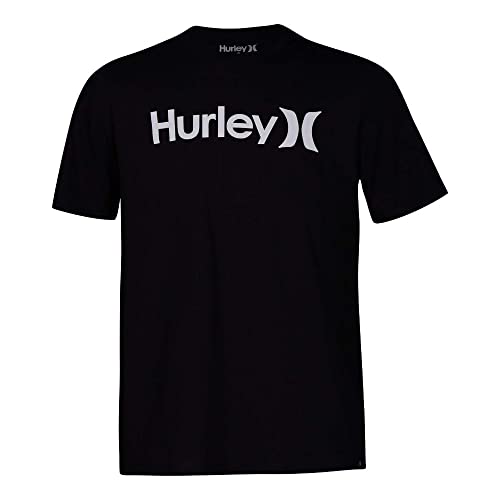 Hurley Jungen B One&Only Solid Tee S/S T-Shirts, Black, S von Hurley