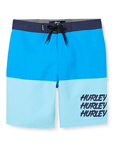 Hurley Jungen Hrlb 3peat Boardshort Board-Shorts, Neptun Blau, 140 von Hurley