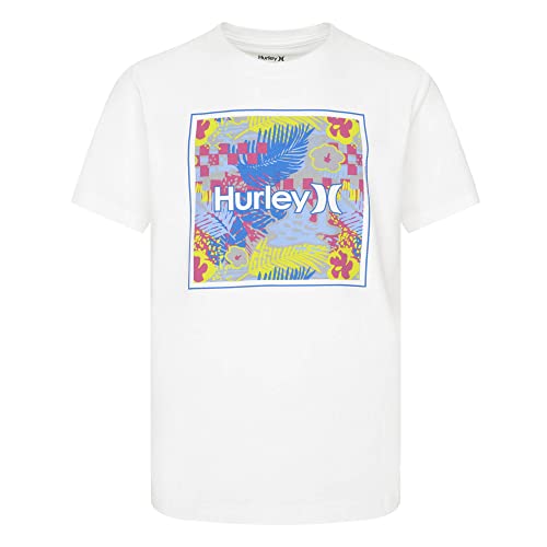 Hurley Jungen Hrlb Box Fill Tee Tshirt, Black, 8 años von Hurley