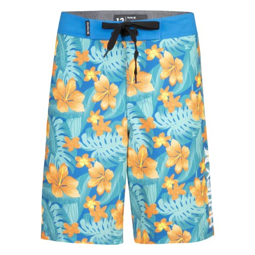 Hurley Jungen Hrlb Cabana Boardshort Board-Shorts, Neptun Blau, 140 von Hurley