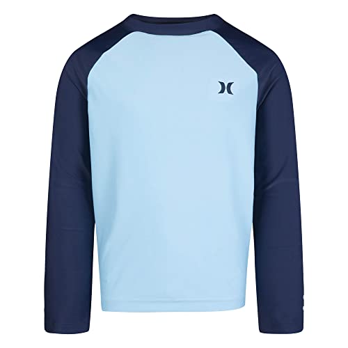 Hurley Jungen Hrlb Upf Tricot Raglan Top tshirt, Blue Gaze, 4 Jahre EU von Hurley