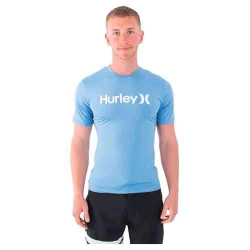 Hurley Kurzarm-Rashguard Männer - One und Only Quickdry von Hurley