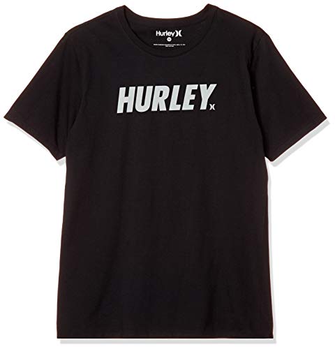 Hurley Herren T-Shirt M Fastlane S/S, Black, S, CU8290 von Hurley