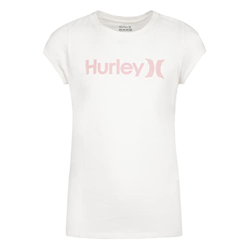 Hurley Mädchen Hrlg Core One & Only Classic T T-Shirt, Marshmallow, 13 años von Hurley