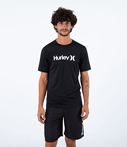 Hurley Unisex Oao surf skjorte Rash Guard Shirt, Onecolor, S EU von Hurley