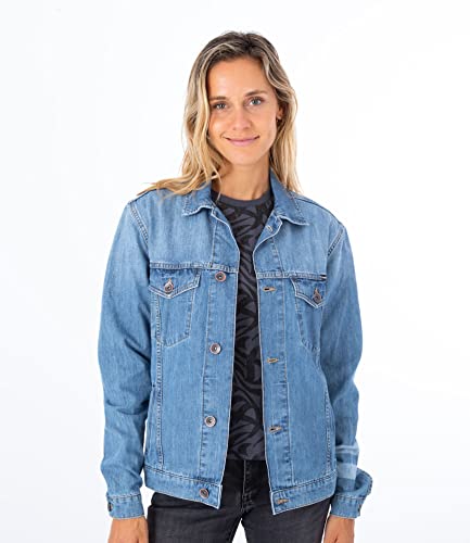 Hurley Unisex Oceancare Jeansjacke Jacke, Denim22, L von Hurley