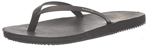 Hurley W Lunar Sandal, Flip Flops, Negro Negro, 38 EU von Hurley