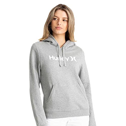 Hurley Damen Oao Core Hoodie Sweatshirt, Dk Grau Htr, Xs UK von Hurley