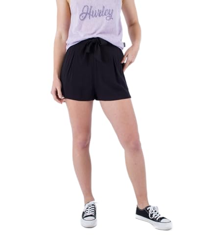 meta Sportswear LLC Damen Harley Beach Shorts, schwarz, L von Hurley