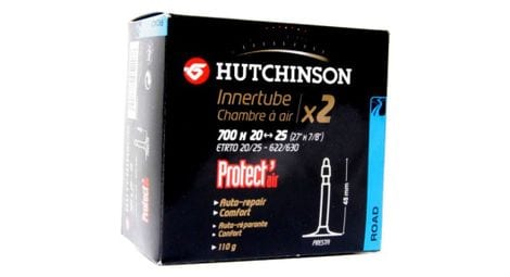 packung mit 2 strasen innenschlauchen hutchinson protect air 700x20   25 presta 48mm von Hutchinson