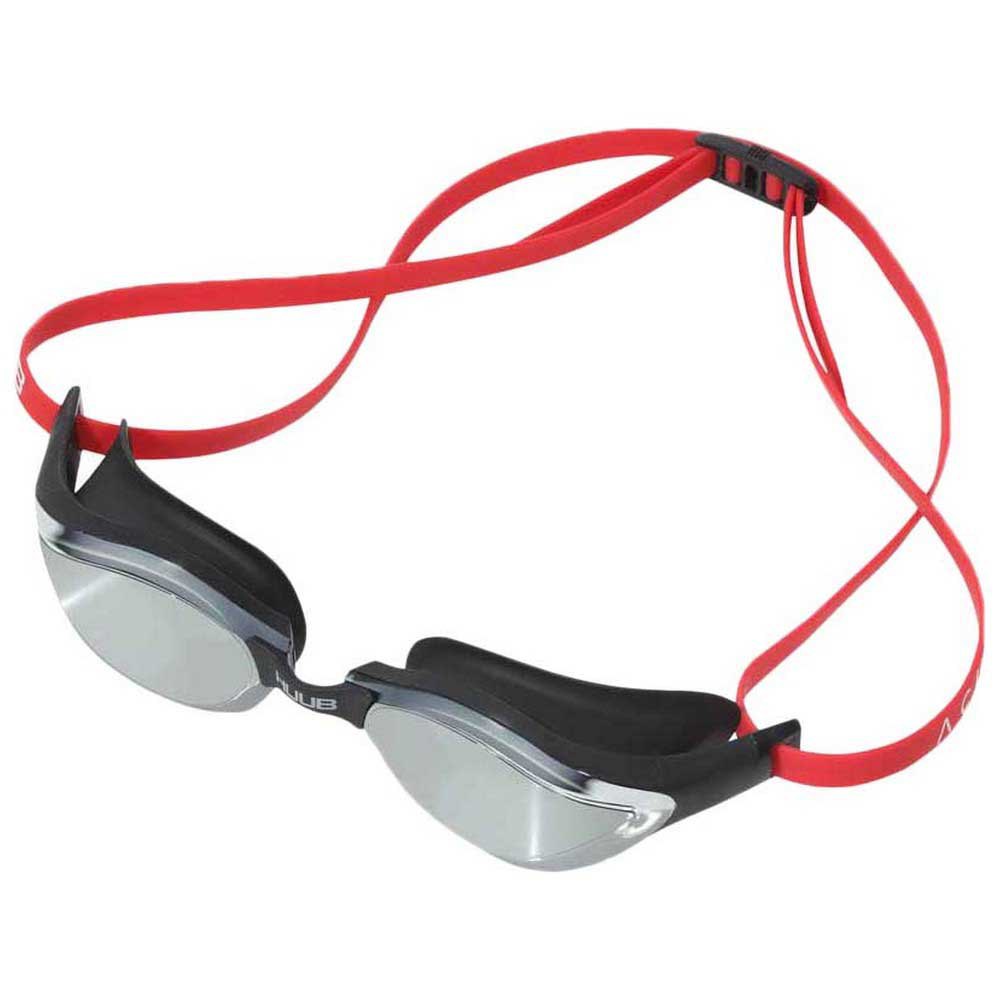 Huub Brownlee Acute Swimming Goggles Rot,Schwarz von Huub