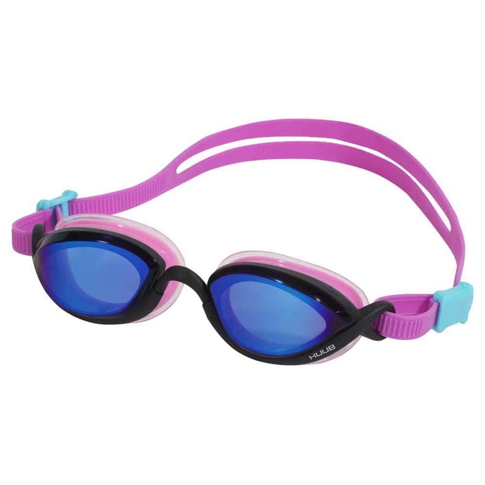 Huub Pinnacle Air Seal Swimming Goggles Lila Blue Mirror von Huub