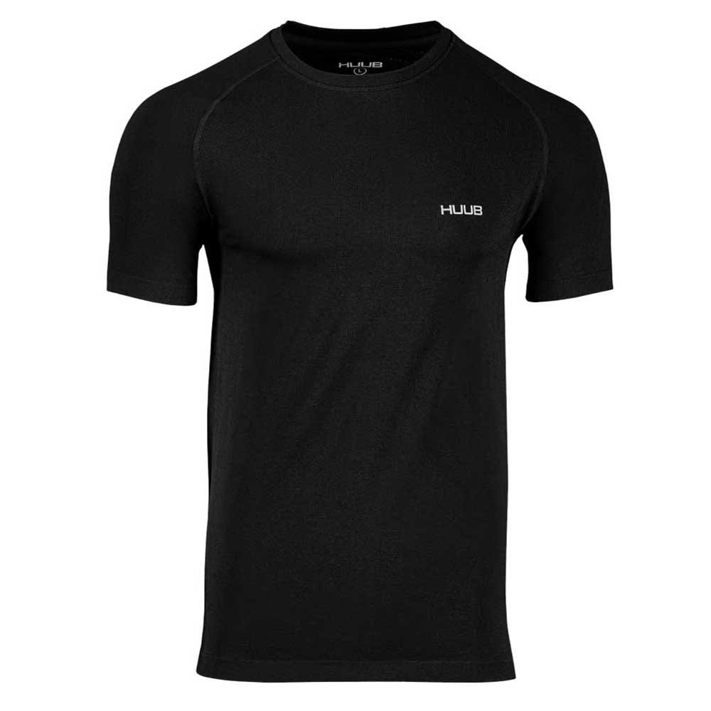 Huub Seamfree Short Sleeve T-shirt Schwarz XL Mann von Huub