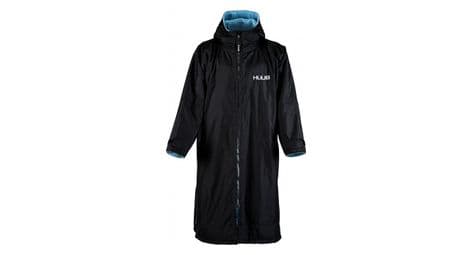 huub change poncho schwarz blau von Huub