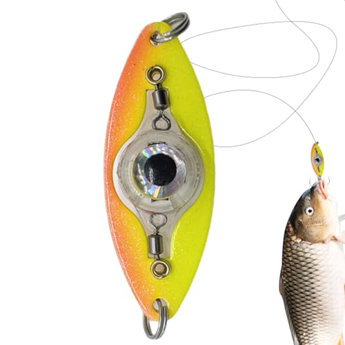 Huvqianu Angelköder | Tiefwasser Köder fürs Angeln | Heilbutt Trolling Bass Rig für Meerforelle Süßwasser Wels Zander Offshore Salzwasser Fluss See Stausee von Huvqianu