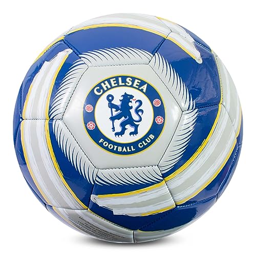 Hy-Pro Chelsea FC Cyclone Fußball, offizielles Lizenzprodukt, Größe 5, Blues, Training, Match, Merchandise, Sammlerstück für Kinder und Erwachsene von Hy-Pro