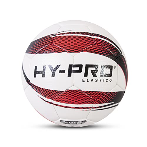 Hy-Pro Kinder Elastico Match Football Size 4, rot/schwarz, 37 von Hy-Pro