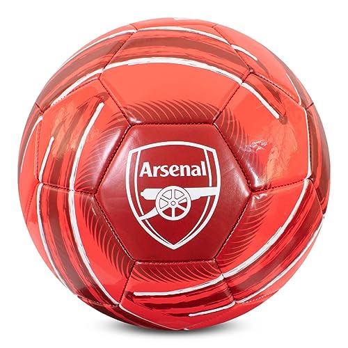 Hy-Pro Offiziell lizenzierter Arsenal F.C. Cyclone Fußball, Größe 5, Gunners, Training, Match, Merchandise, Sammlerstück für Kinder und Erwachsene von Hy-Pro