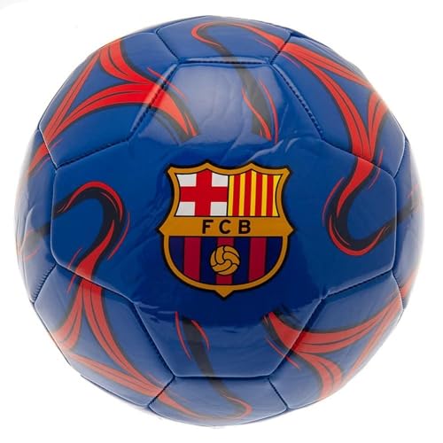 Hy-Pro Offiziell lizenzierter FC Barcelona Cosmos Fußball, Blau, Barca, 26 Panel, Größe 5, Training, Match, Merchandise, Sammlerstück für Kinder und Erwachsene von Hy-Pro
