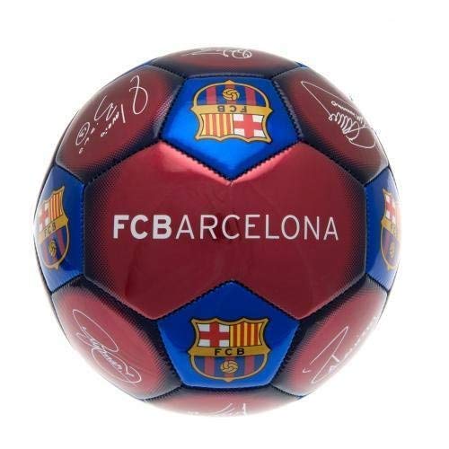 Official Football Team Größe 5, Barcelona Signature Ball von Hy-Pro