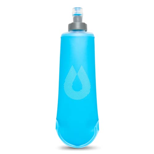HydraPak Unisex-Adult SoftFlask Wiederverwendbare Gelflasche 250 ml Flasche, Malibu Blue von HydraPak