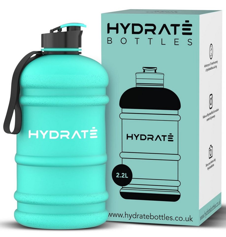 Hydrate Bottles Trinkflasche, Matte Mint Green 28 X 13.50 X 13.50 Cm Kunststoff von Hydrate Bottles