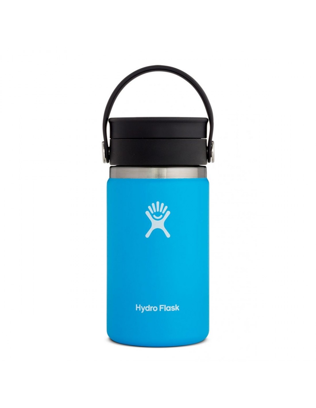 Hydro Flask - 12 oz (355 ml) Coffee mit Flex Sip™ Lid - Pacific Trinkflaschenfarbe - Blue, Trinkflaschenvolumen - 0,35 Liter, von Hydro Flask