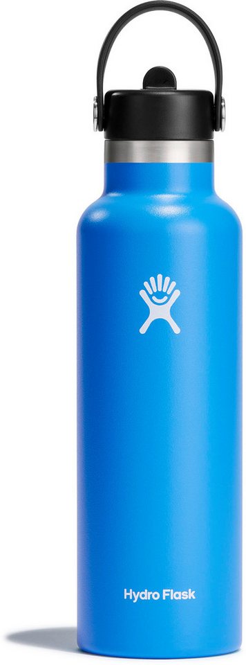 Hydro Flask Trinkflasche Standard Flex Straw Cap, TempShield™-Isolierung verhindert Kondenswasserbildung von Hydro Flask