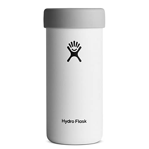 Hydro Flask Unisex-Erwachsene Kühlbecher, Weiß, 12 oz Slim von Hydro Flask