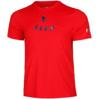 Hydrogen Tech T-Shirt Herren in rot, Größe: L von Hydrogen