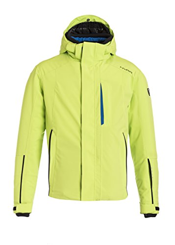 Hyra Herren Eriz Universal Evolution Ski Functional Jacket, Lime Green, 52 von Hyra