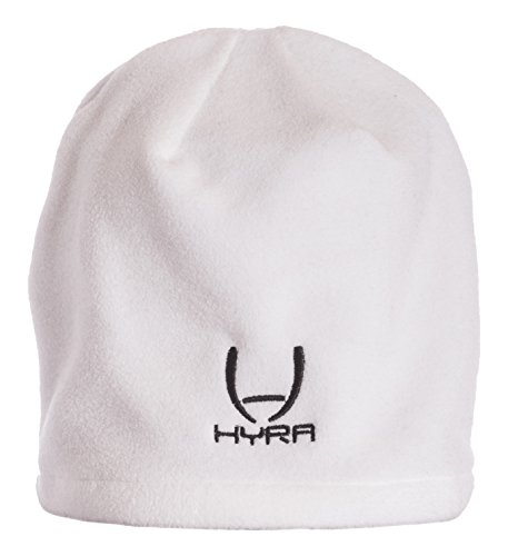 Hyra Herren Ski Polar Fleece Cap, Bianco, One Size von Hyra