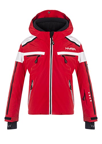 Hyra Kinder Buffalo Ski Jacket, Red, 10 years/140 cm von Hyra