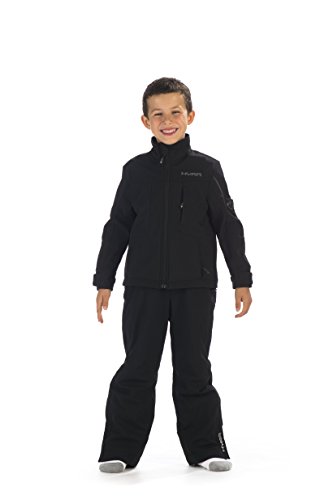 Hyra Kinder Ortisei Softshell Jacket, Black, 8 years/128 cm von Hyra