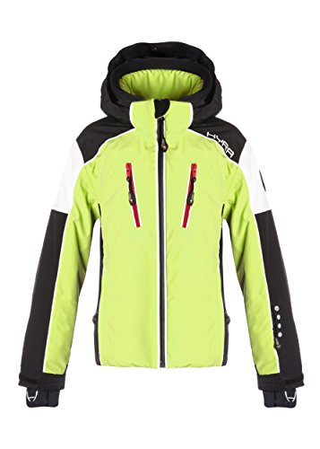 Hyra Mädchen Coira Ski Jacket, Lime Green/Black, 12 years/152 cm von Hyra